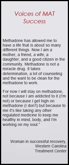 methadone prevents withdrawal symptoms from Woodbridge CT