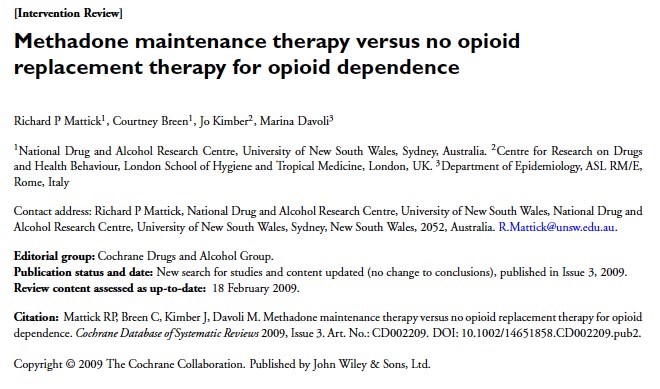 side effects of long term methadone use Tustin CA